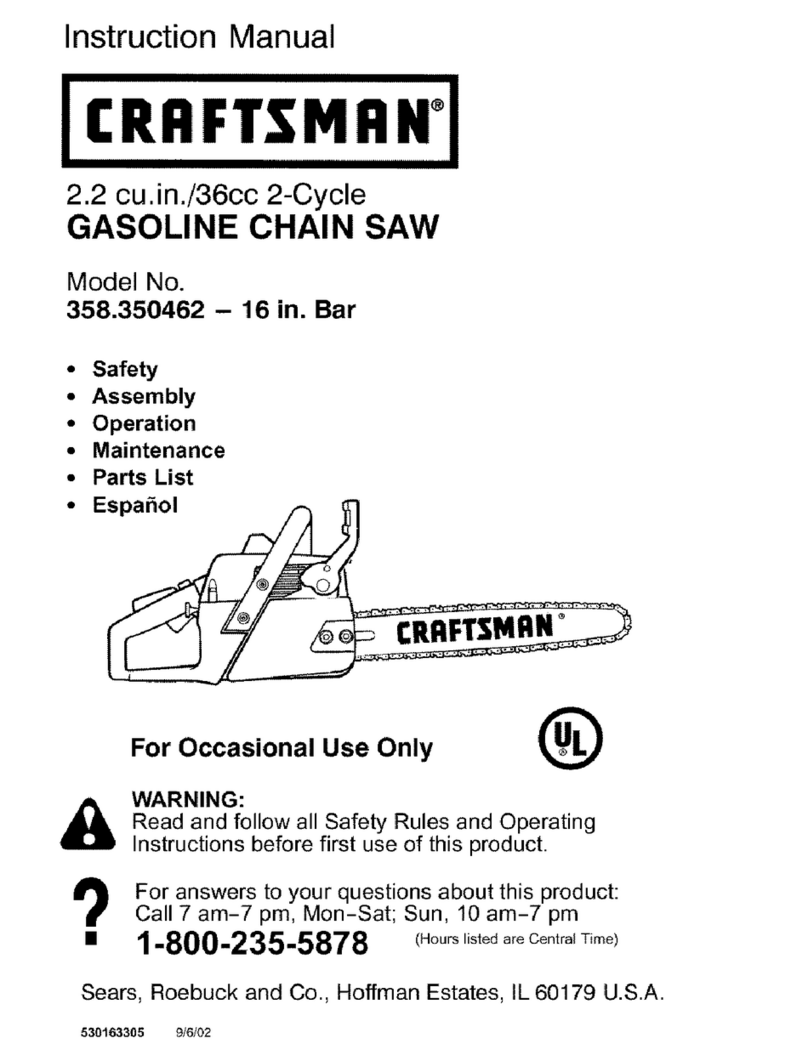 Craftsman 358.350462 User manual