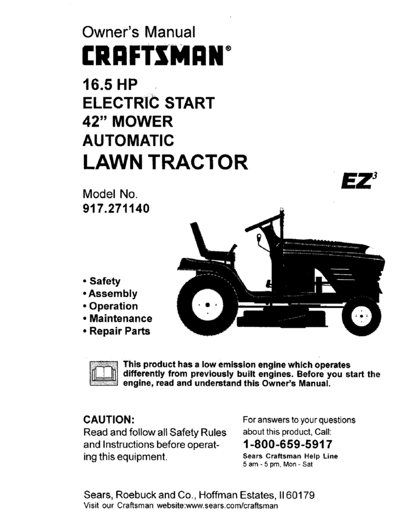 Craftsman EZ3 917.271140 owner's manual
