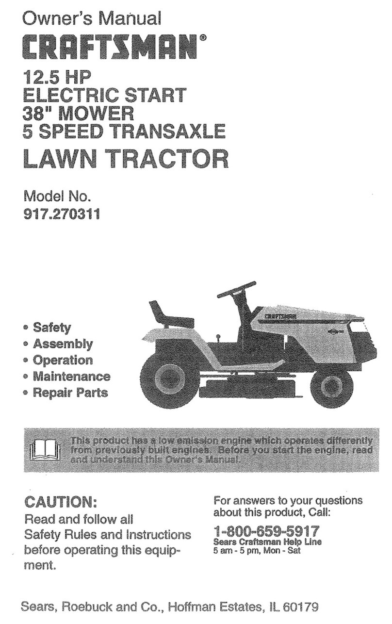 Craftsman 917.270311 owner's manual