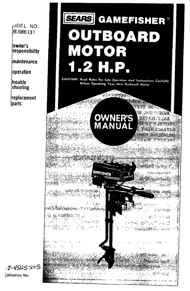 Sears gamefisher 298.586131 owner's manual