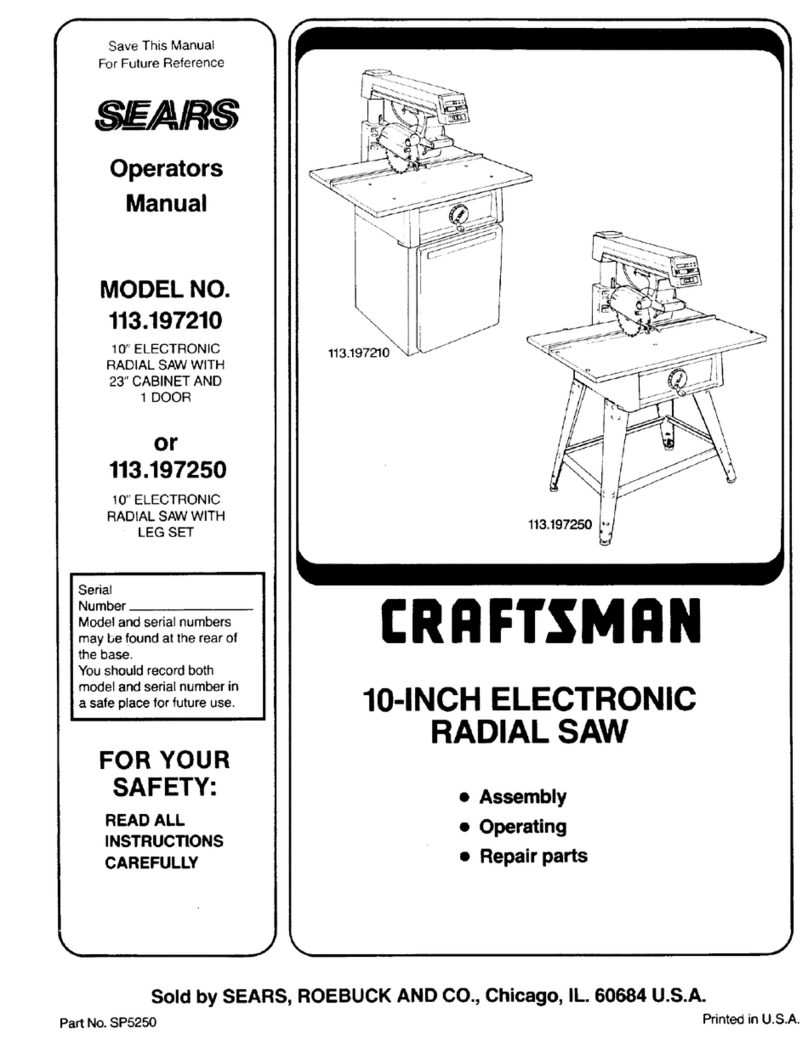 Craftsman 113.197250 User manual