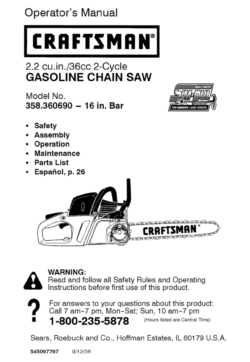 Craftsman 358.360690 User manual