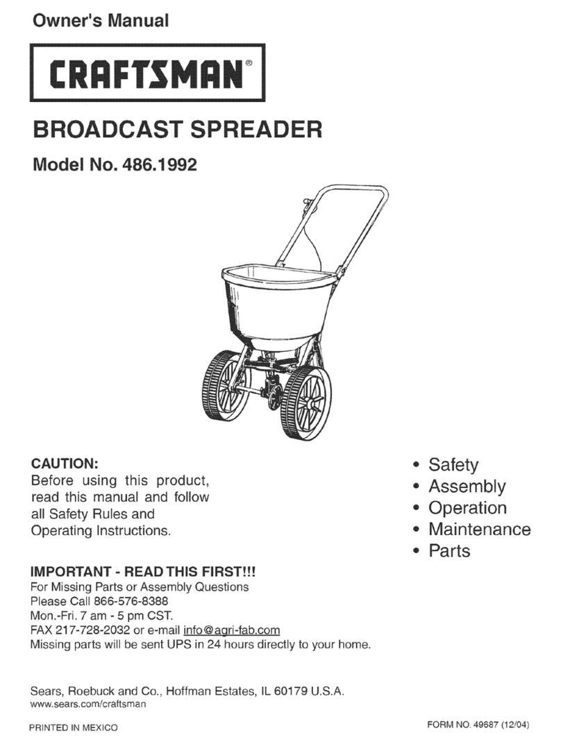 Craftsman 486.1992 User manual Craftsman 486.1992 User manual