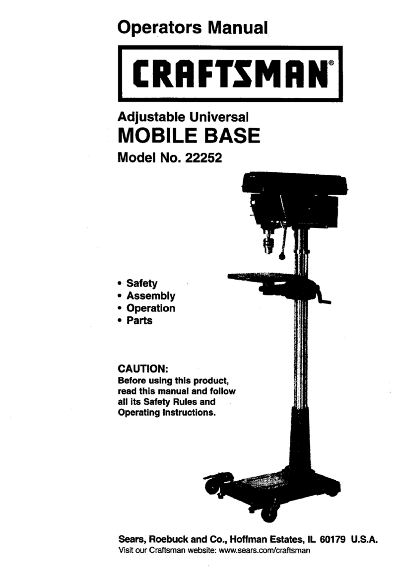 Craftsman 22252 User manual