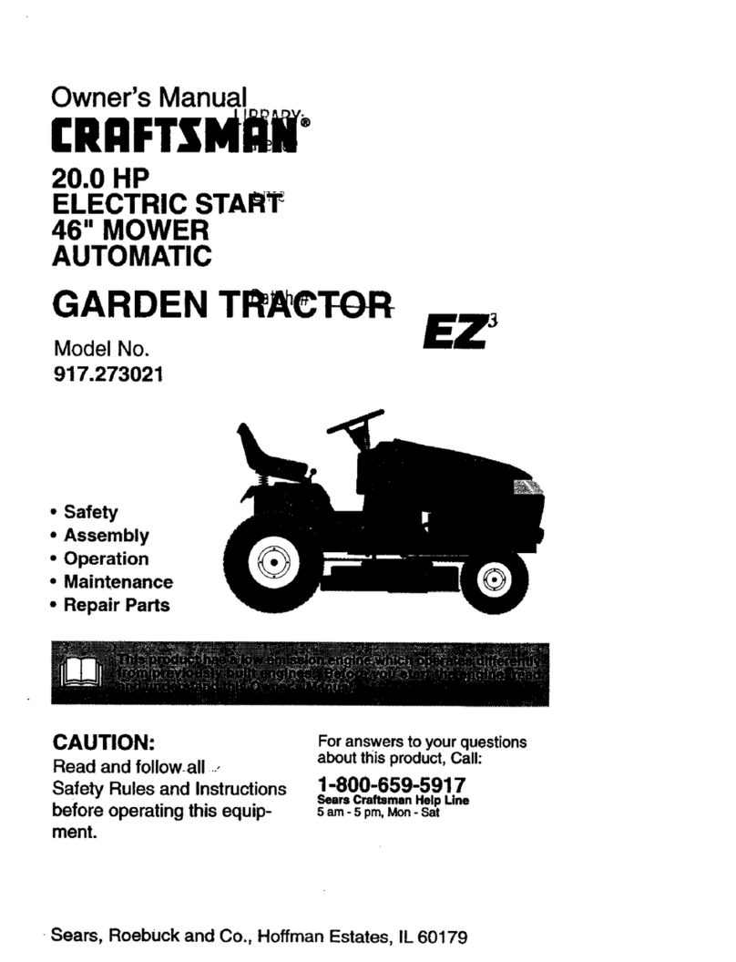 Craftsman EZ3 917.273021 User manual