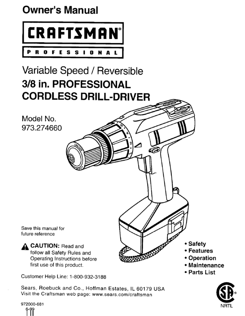 Craftsman 973.274660 User manual
