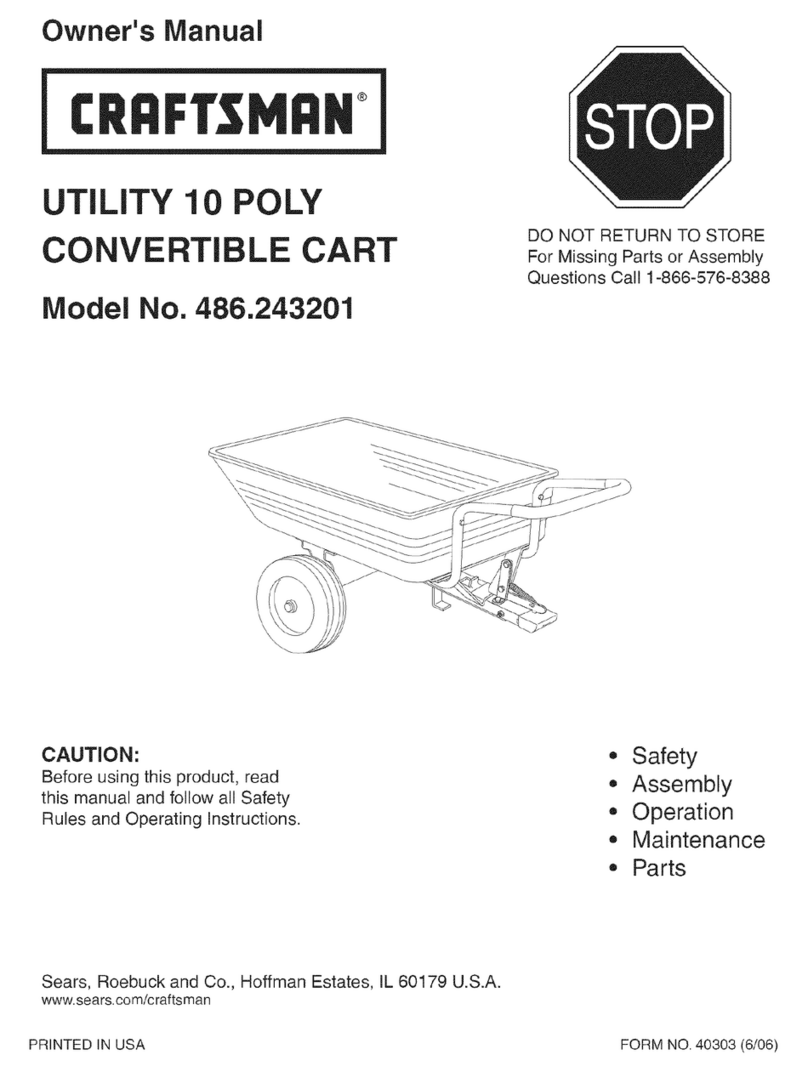 Craftsman 486.243201 owner's manual