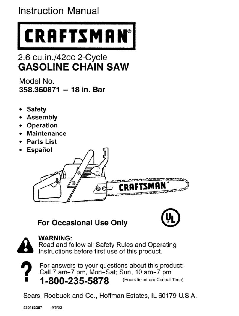 Craftsman 358.360871 User manual