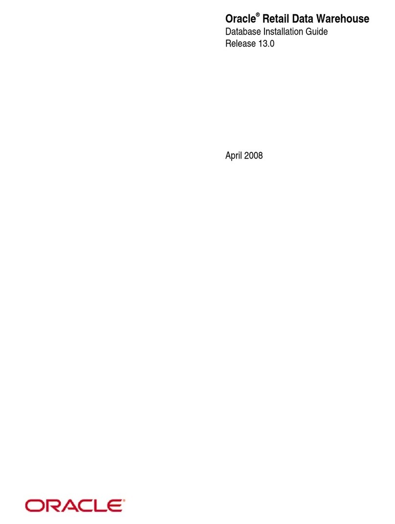 Oracle Retail Data Warehouse installation guide