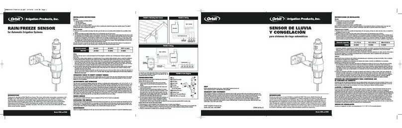Orbit Manufacturing Orbit Rain/Freeze Sensor installation instructions