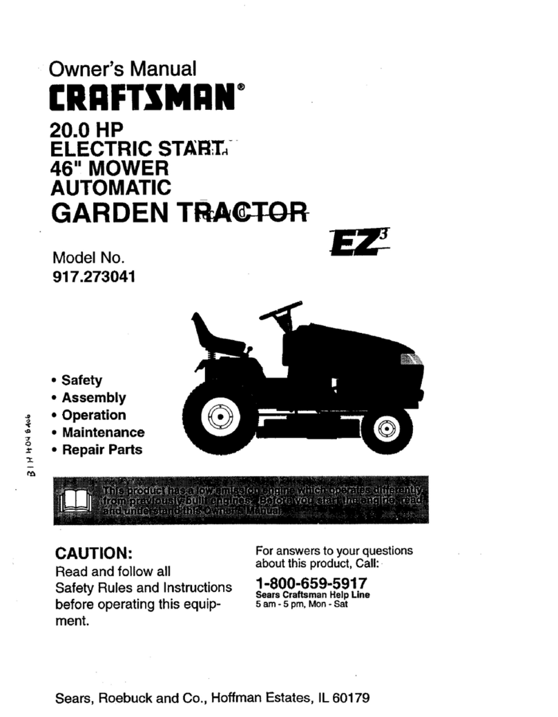 Craftsman EZ3 917.273041 User manual