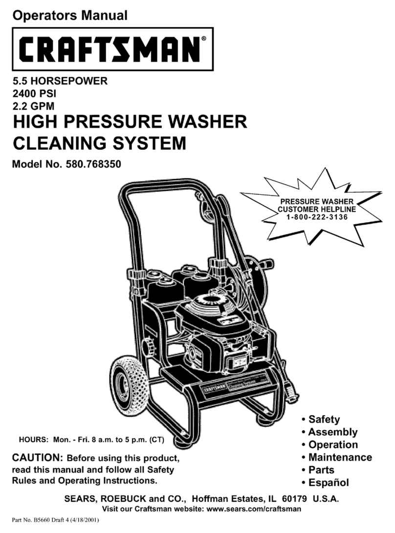 Craftsman 580.768350 Operator's manual