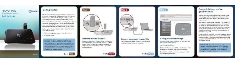ooma telo User manual