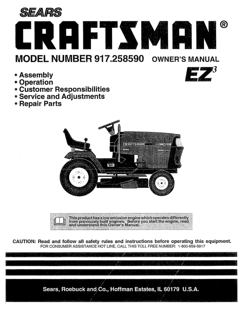 Craftsman EZ3 917.258590 User manual