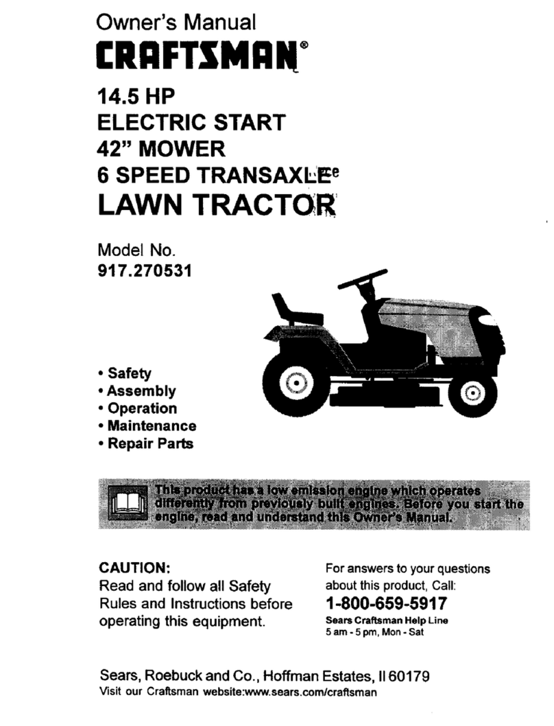 Craftsman 917.270531 owner's manual