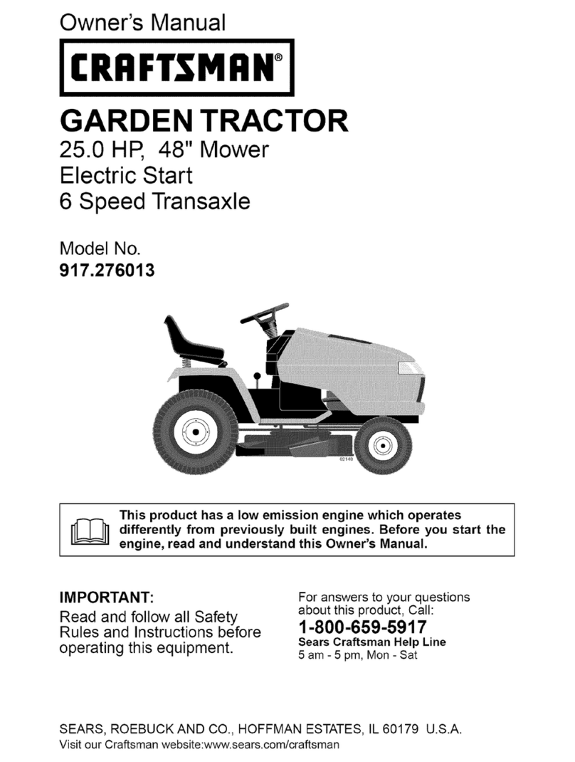 Craftsman 917.276013 owner's manual
