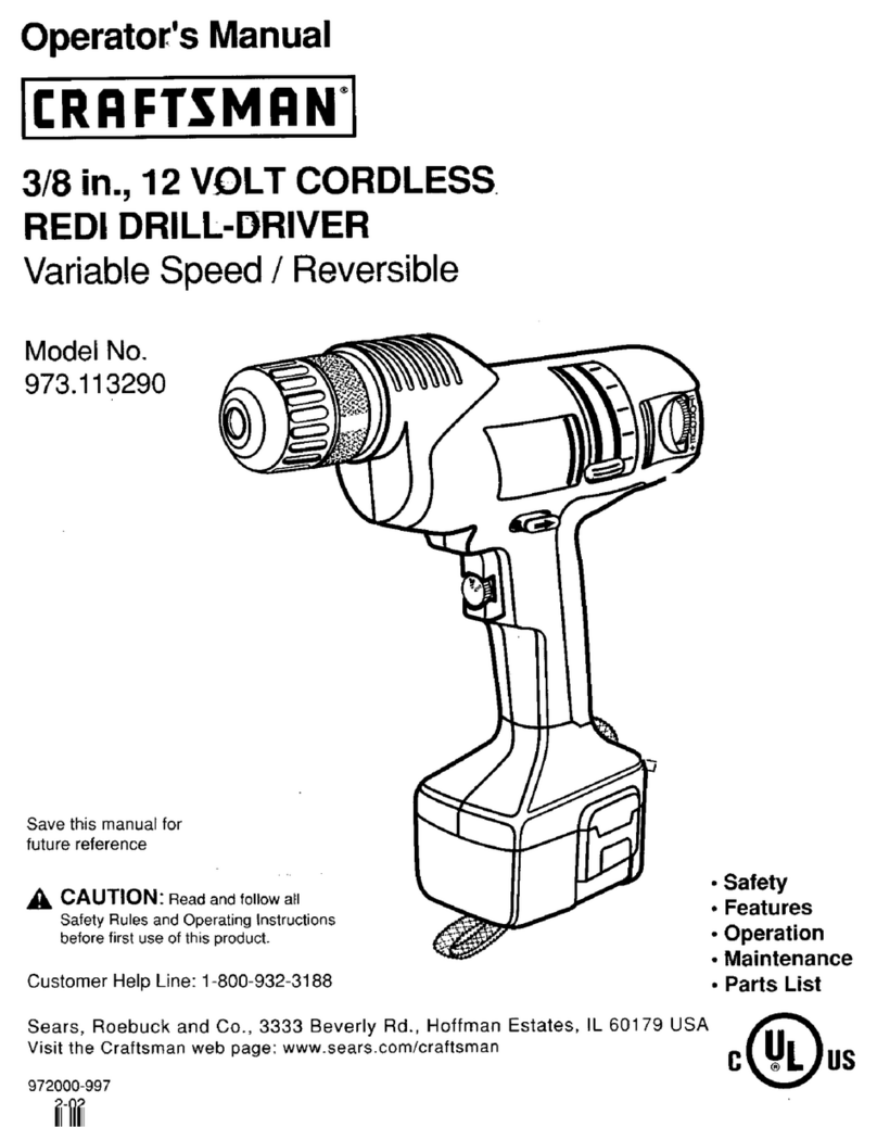 Craftsman 973.113290 User manual