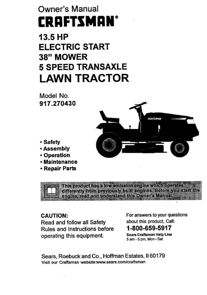 Craftsman 917.270430 owner's manual Craftsman 917.270430 owner's manual