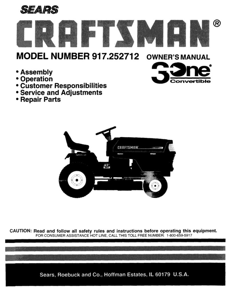 Craftsman 3One 917.252712 User manual