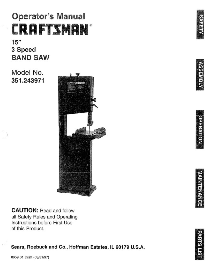 Craftsman 351.243971 User manual