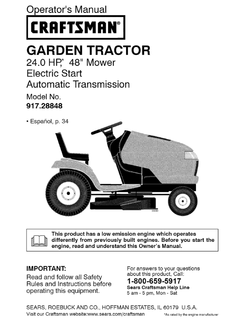 Craftsman 917.28848 Operator's manual