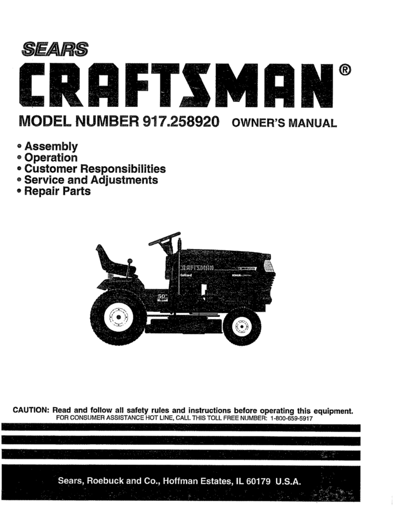 Craftsman 917.258920 owner's manual