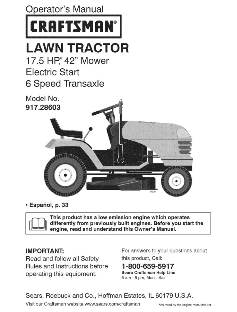Craftsman 917.28603 User manual