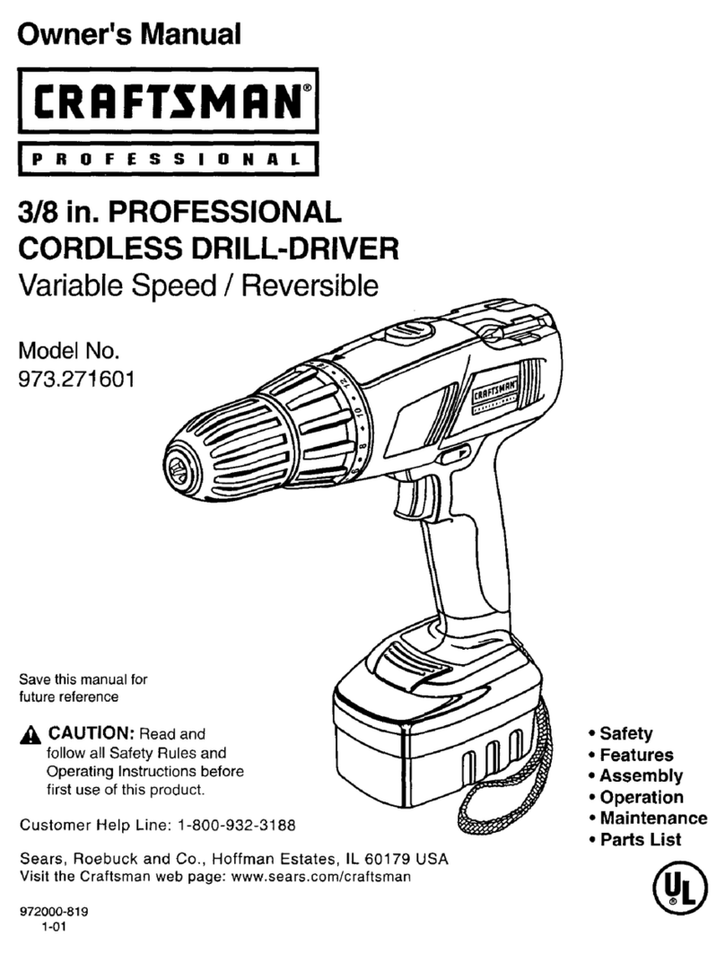 Craftsman 973.271601 User manual
