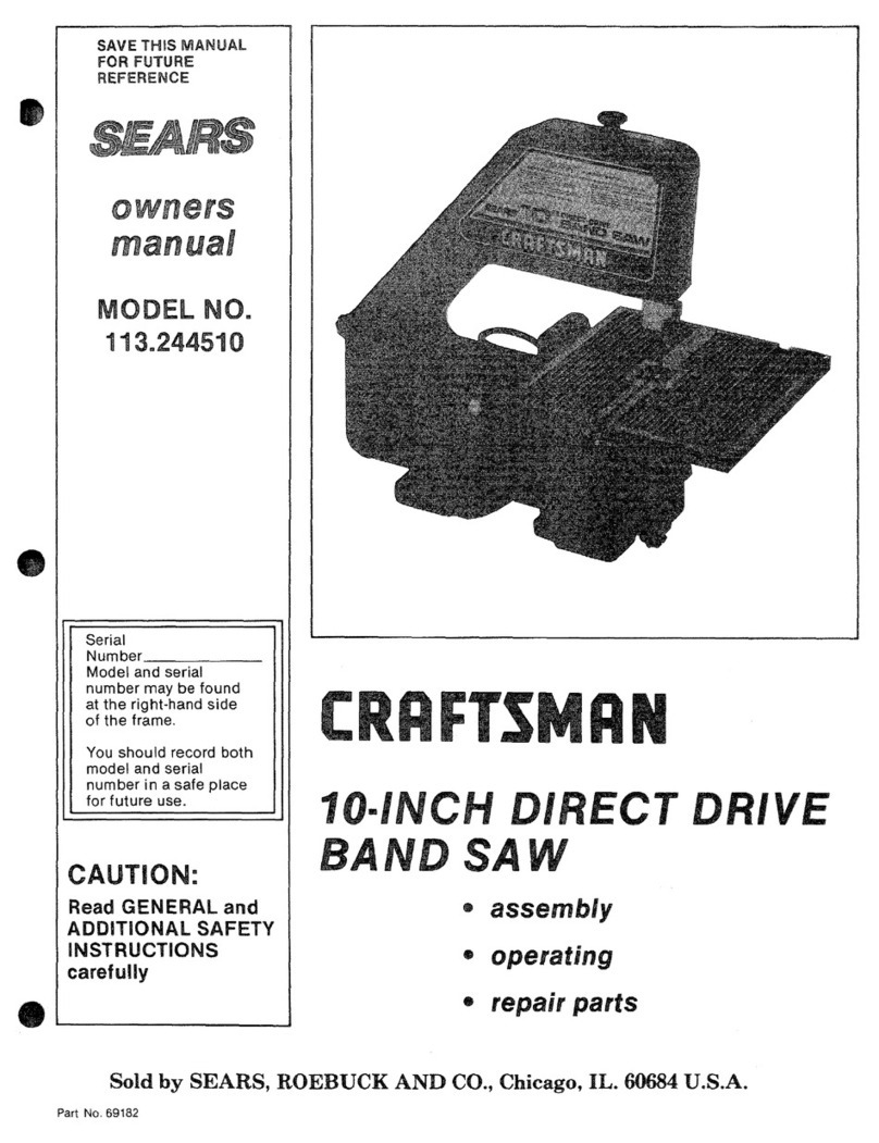 Craftsman 113.244510 User manual