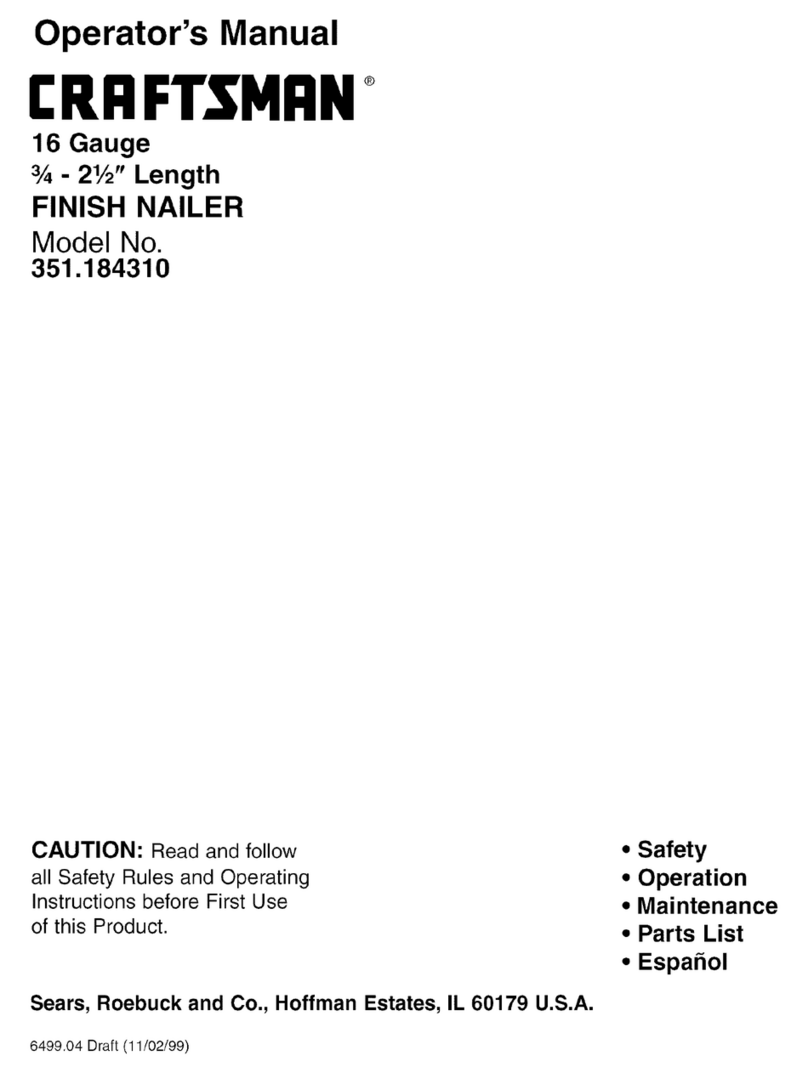 Craftsman 351.184310 User manual