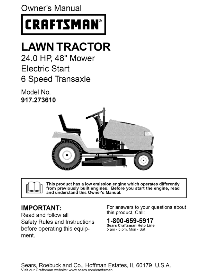 Craftsman 917.273610 User manual