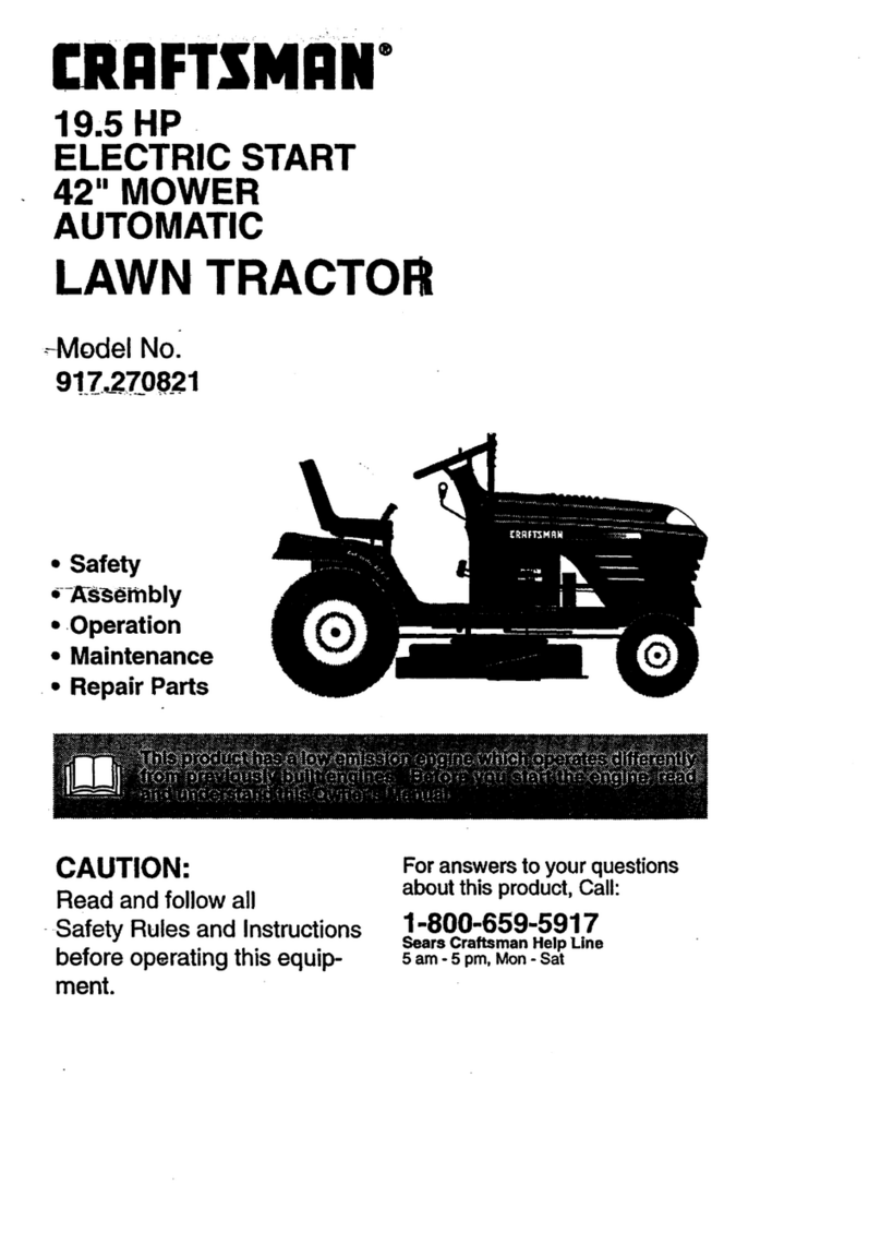 Craftsman 917.270821 owner's manual