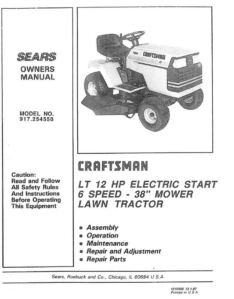 Craftsman 917.254550 User manual