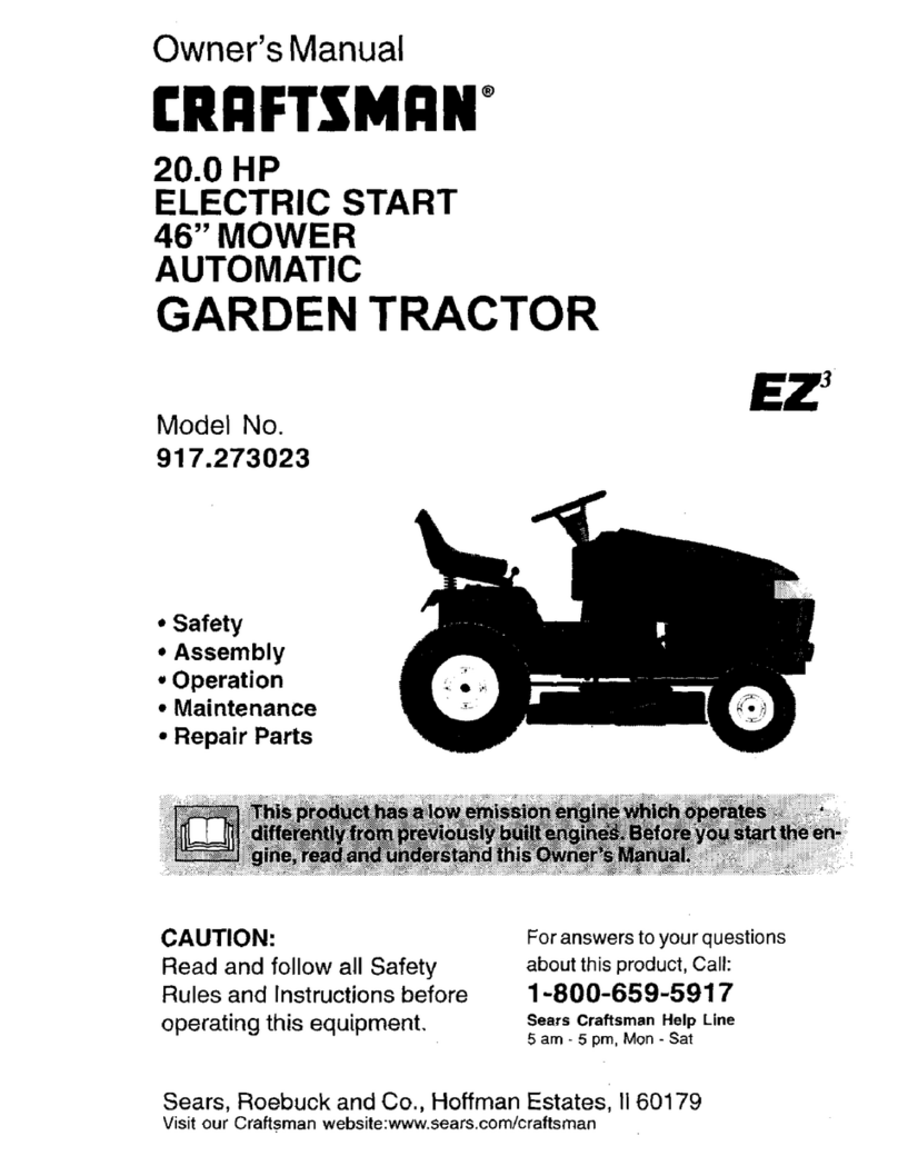 Craftsman EZ3 917.273023 User manual