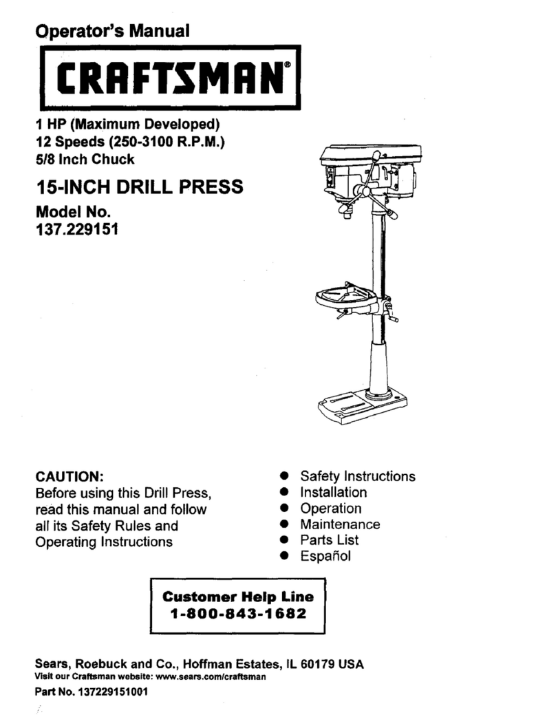 Craftsman 137.229151 User manual