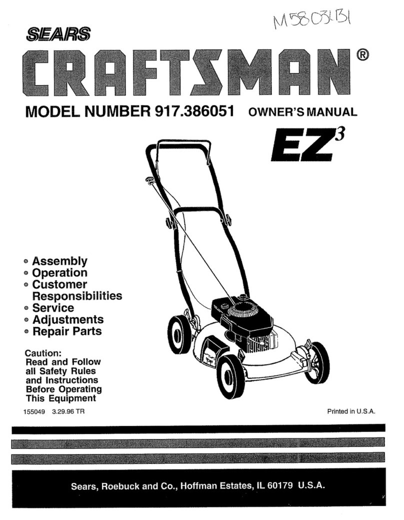 Craftsman EZ3 917.386051 owner's manual