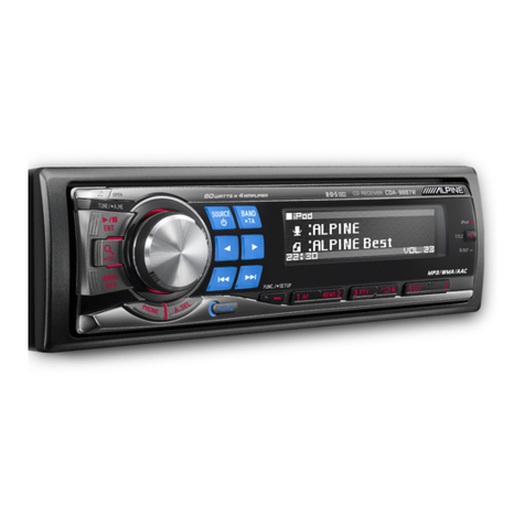Alpine CDA-9887R User manual