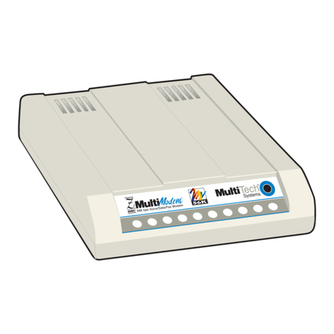 Multitech MultiModem V.90/K56FLEX MT5600ZDX User manual