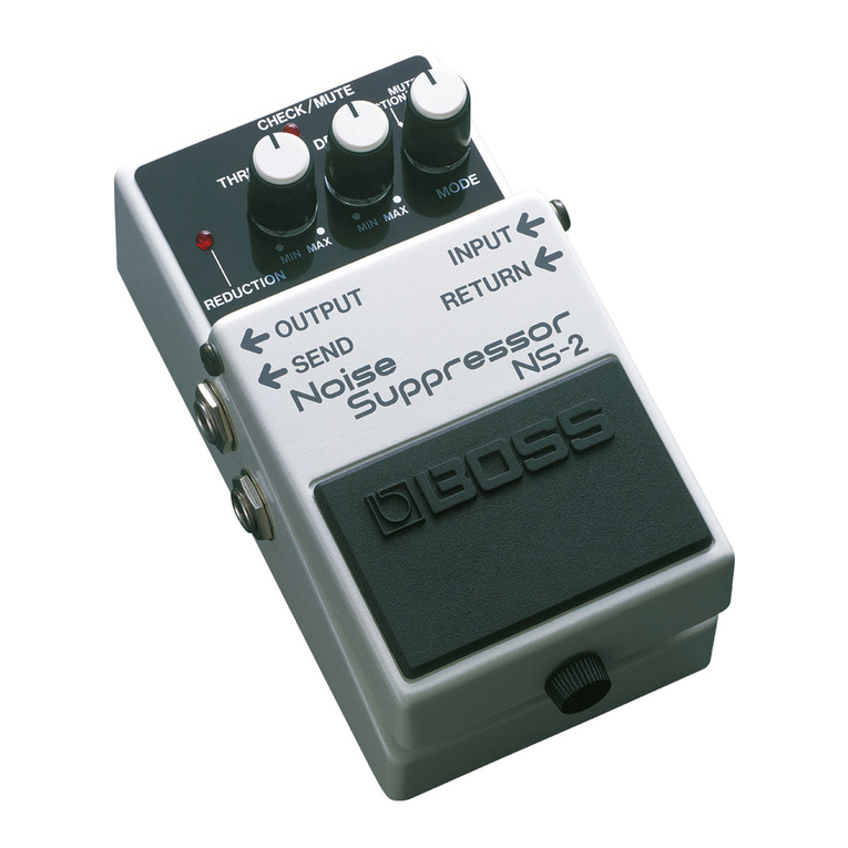 BOSSCO NS-2 Noise Suppressor instructions