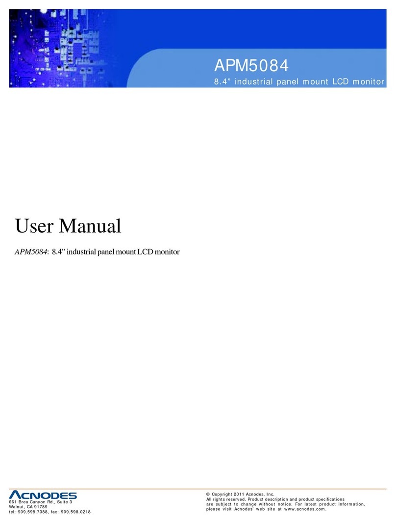 Acnodes APM 5084 User manual