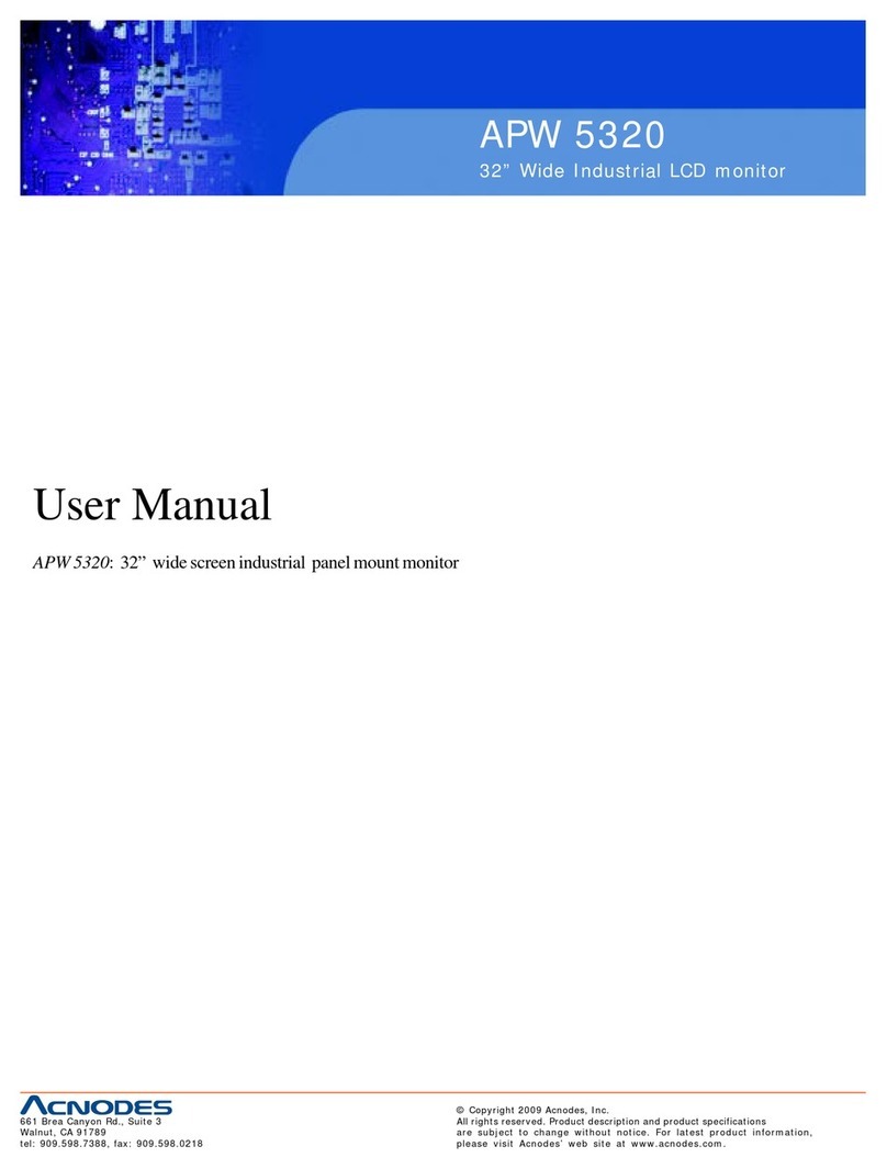 Acnodes APW 5320 user manual