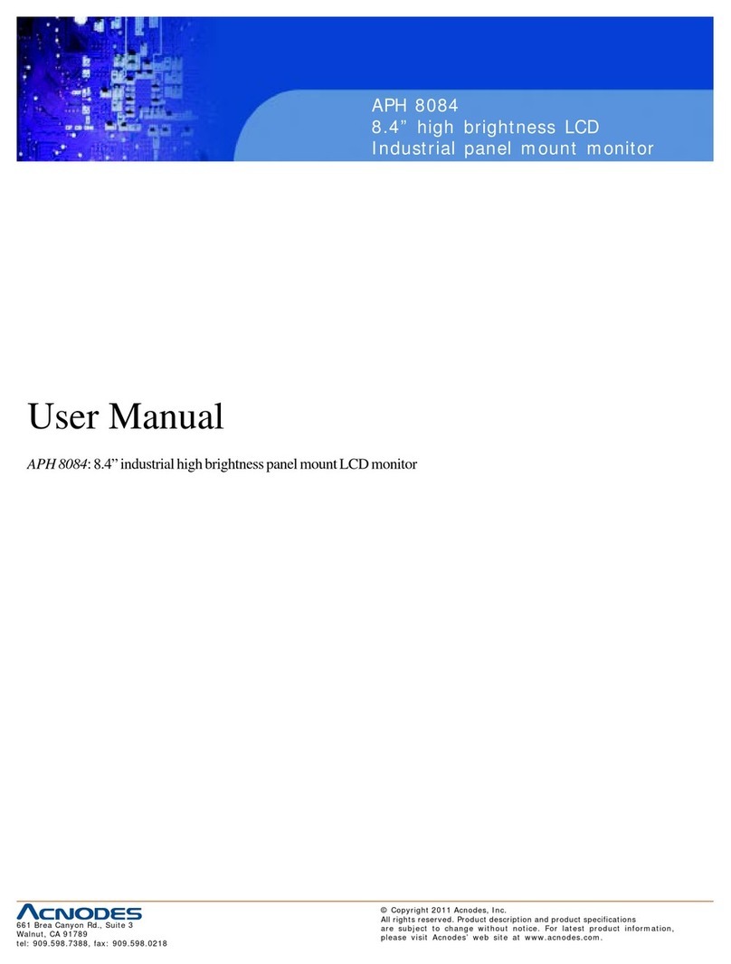 Acnodes APH 8084 User manual