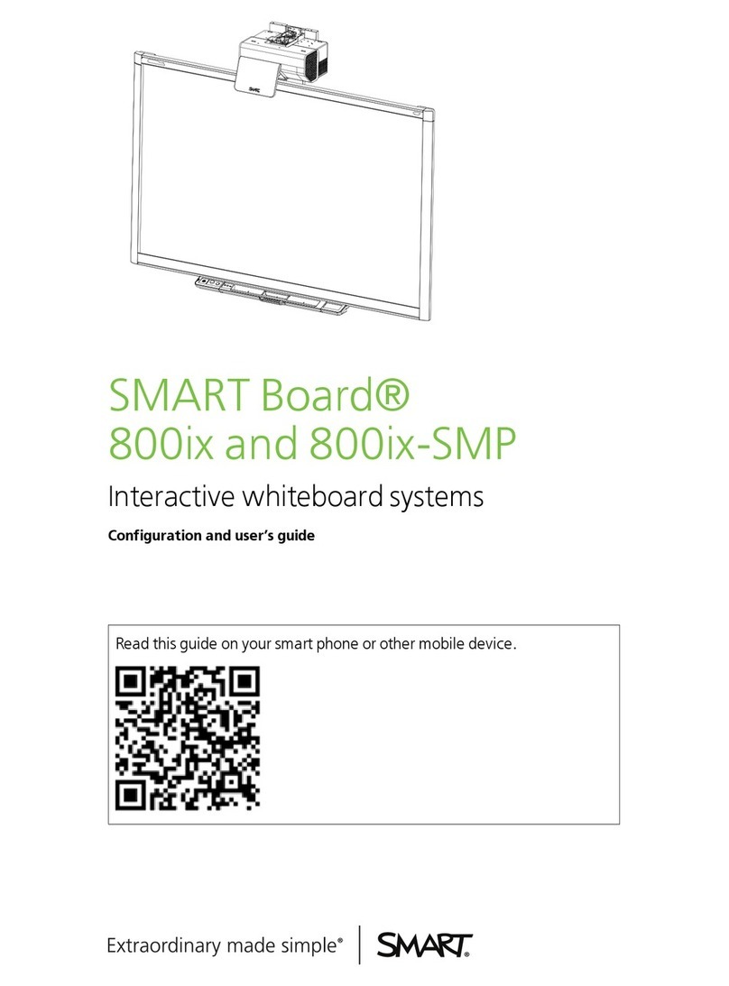 SMART SMART Board 800ix Configuration and user's... Configuration and user's guide