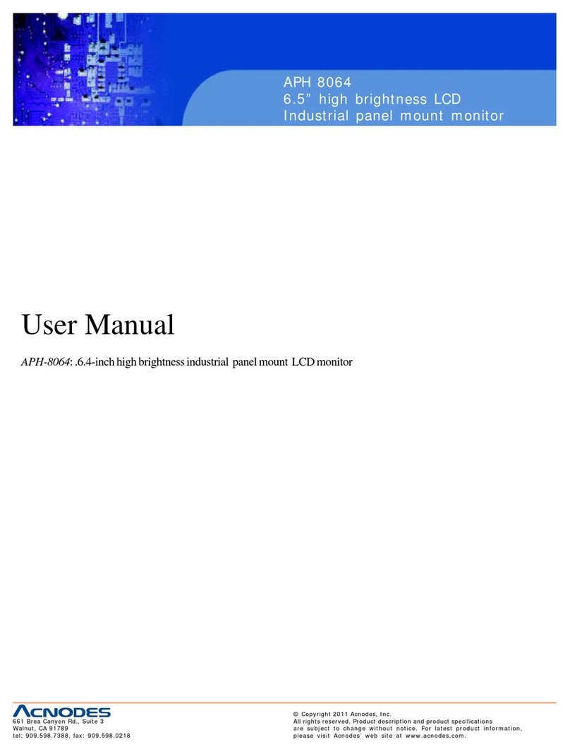 Acnodes APH 8064 User manual