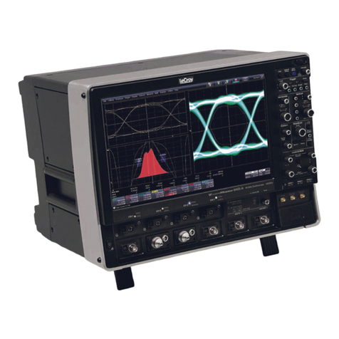 LeCroy WaveMaster 8 Zi Parts list manual