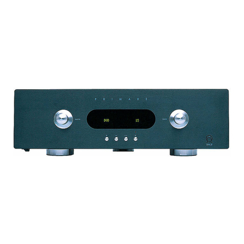 Primare SPA21 User manual