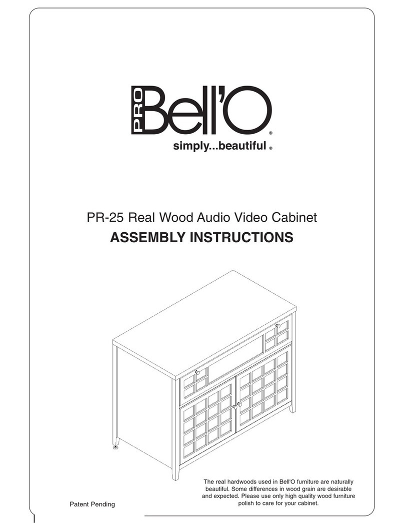 Bell'O PR-25 User manual