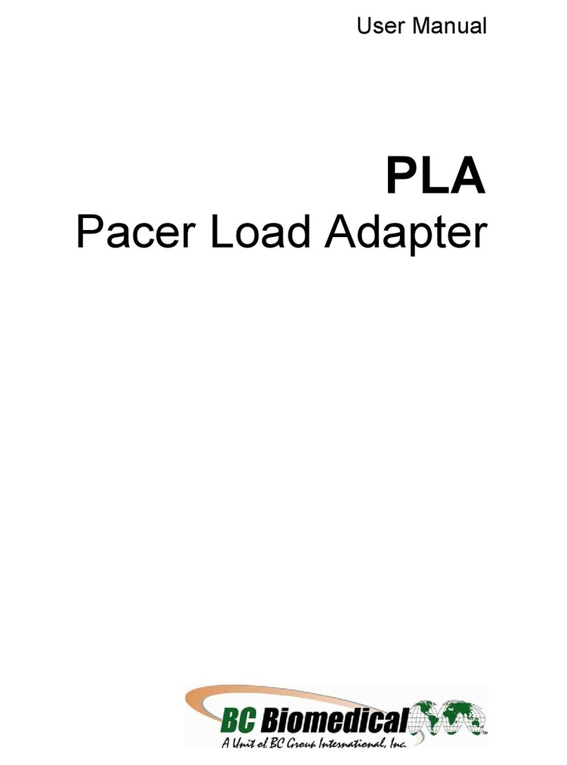 BC Biomedical PLA User manual BC Biomedical PLA User manual