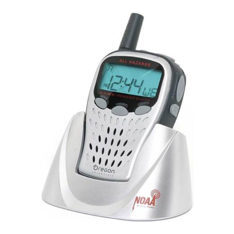 Oregon Scientific WR103NX User manual