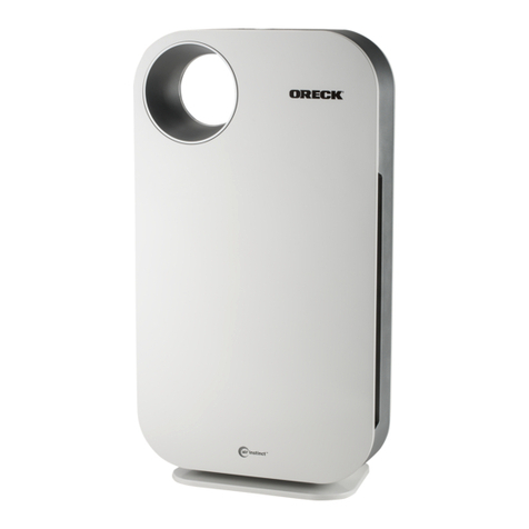 Oreck AirInstinct AIR108 User manual